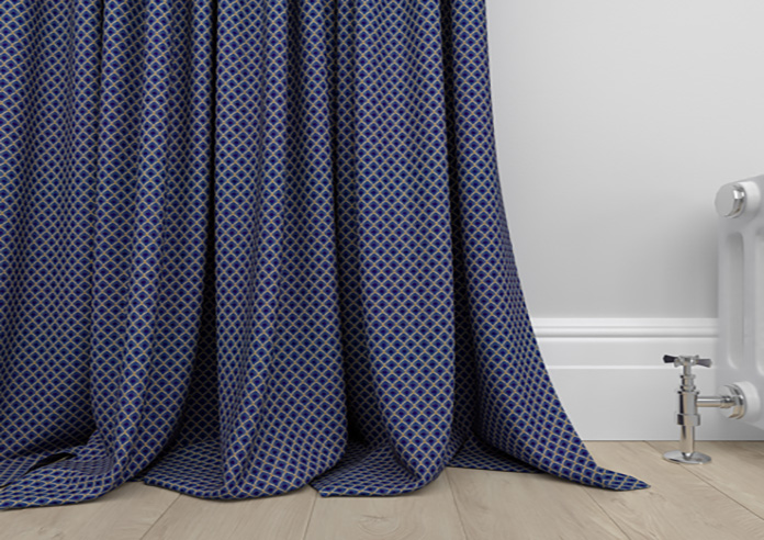 Sicily, Blue - Made to Measure Curtains - Image 6